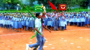 Sports Day at Settlement HSS Aluva